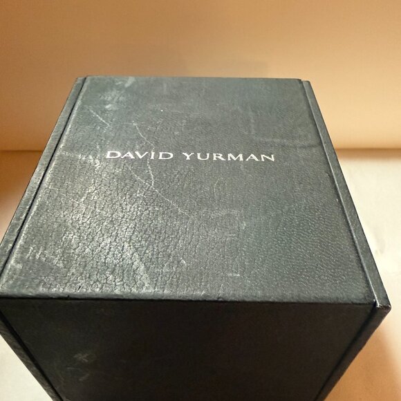 David Yurman Buckle Classic Cable Bracelet Sterling Silver w/Diamonds, 5mm - Picture 6 of 6